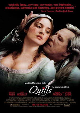 Quills (2000) นิยายโลกีย์ กวีฉาวโลก